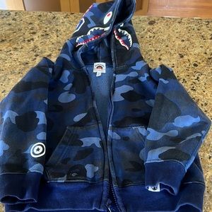 Kids authentic Bape Hoodie.